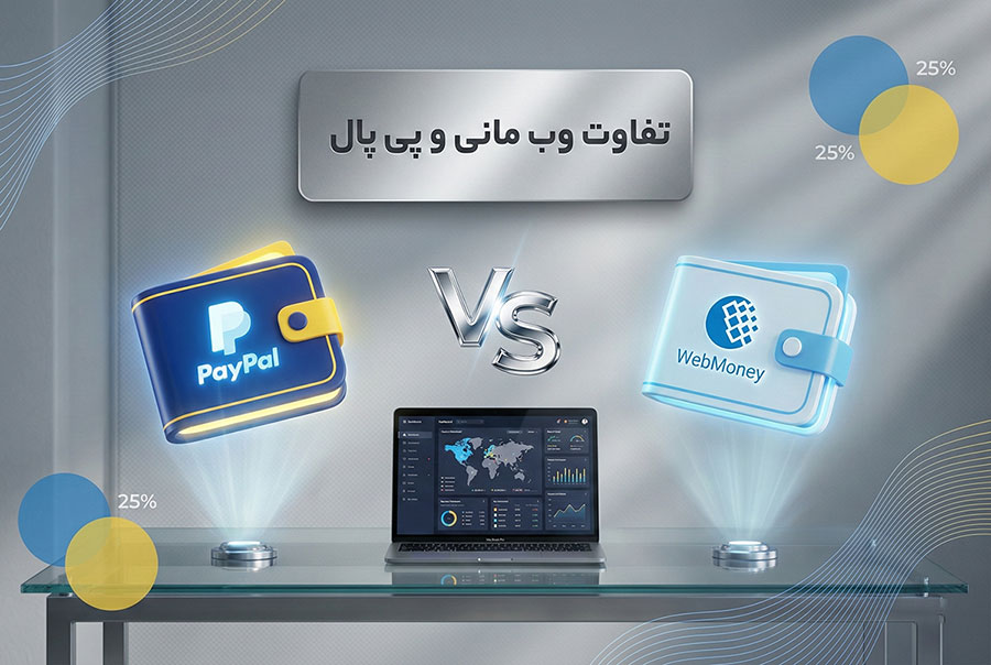 تفاوت وب مانی و پی پال