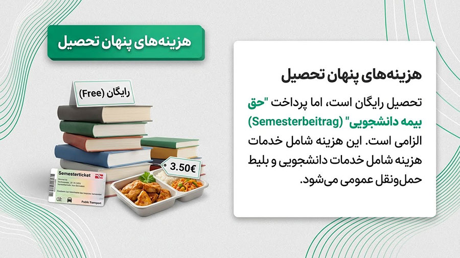 هزینه‌های پنهان تحصیل در آلمان